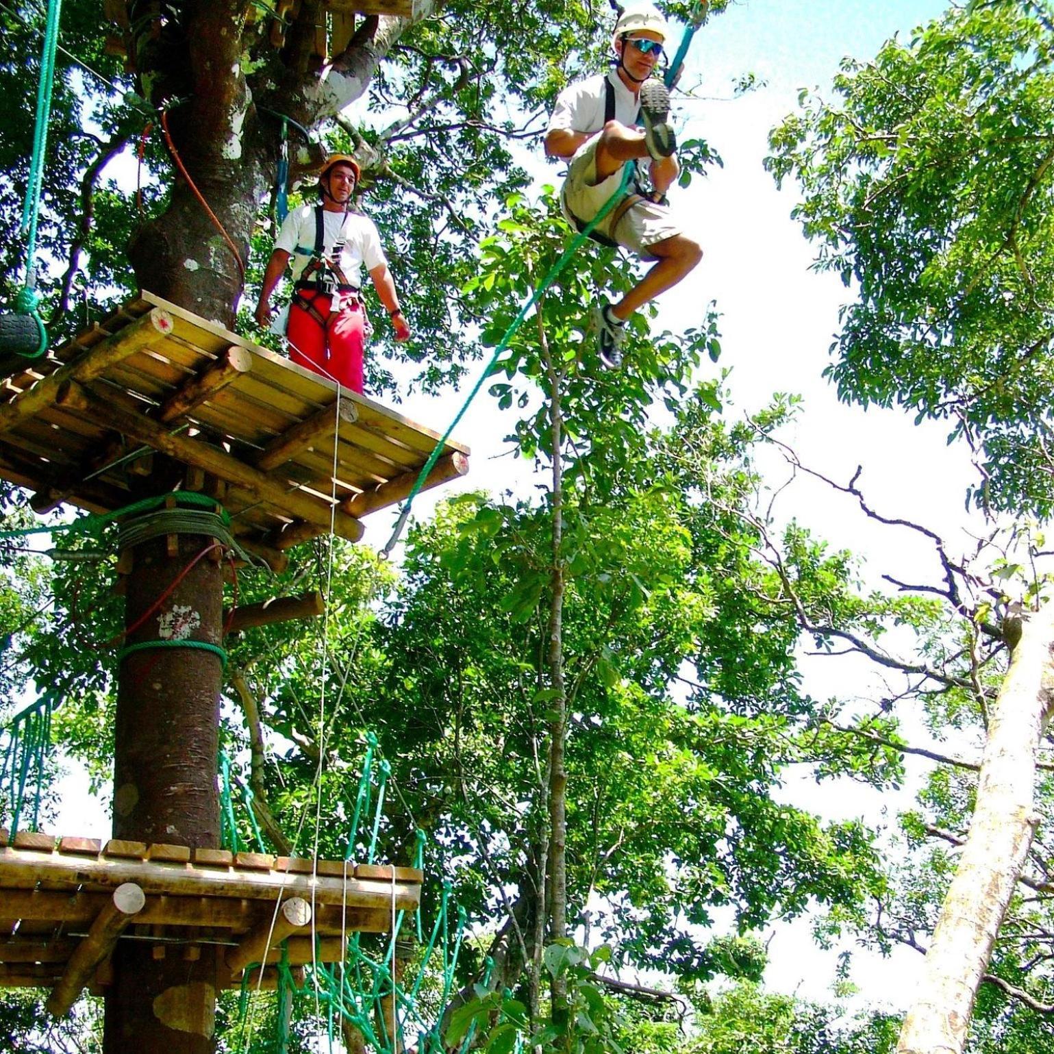 Adventure Park&Hotel Vista Golfo Tajo Alto Exterior foto
