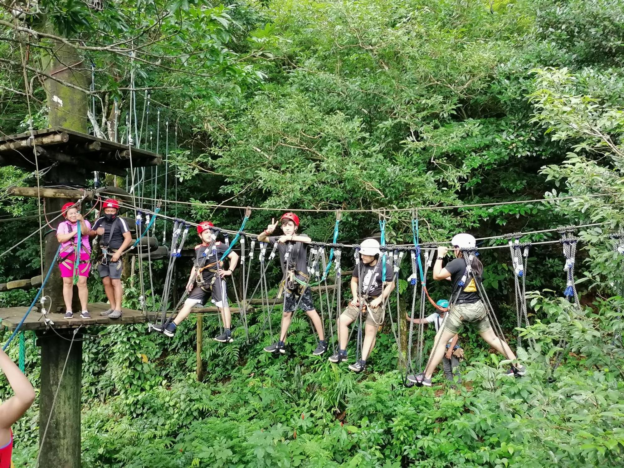 Adventure Park&Hotel Vista Golfo Tajo Alto Exterior foto